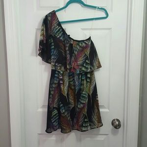 ⬇️Feather print dress